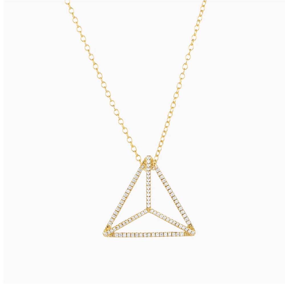 Diamond Prism Necklace